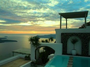 Santorini Cliffs Hotel Imerovigli  Bagian luar foto